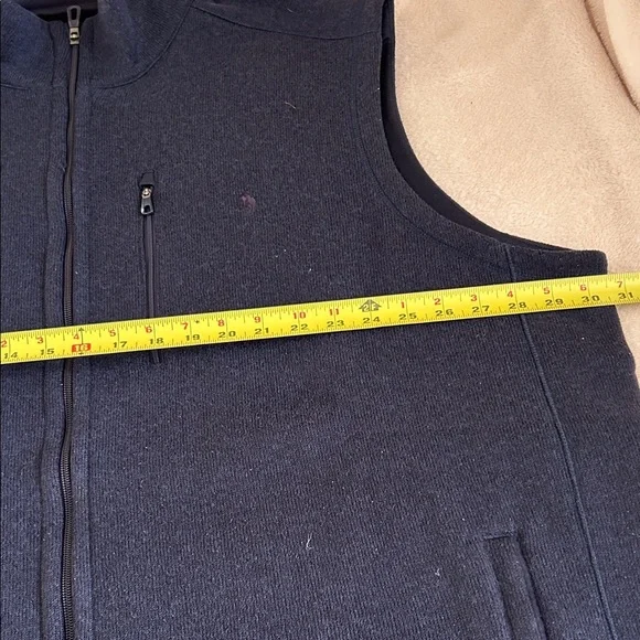 Vest Polo by Ralph Lauren Men's Dark Blue Zip-Up